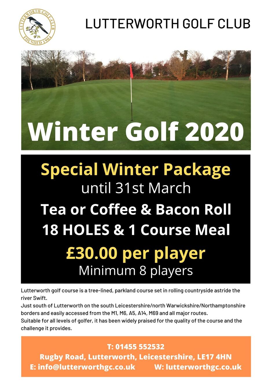 Winter Golf 2020 Winter Golf 2020